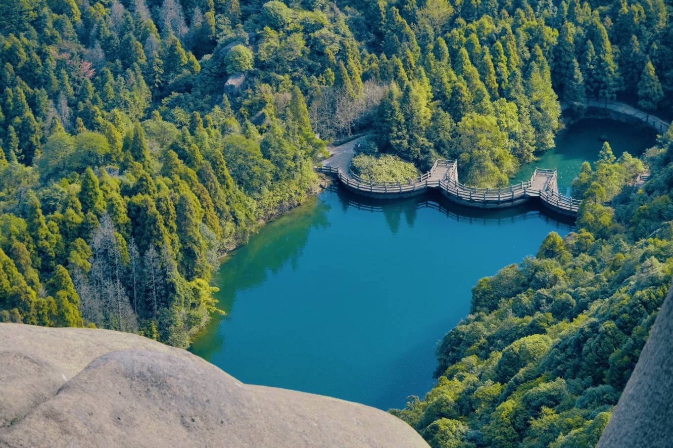 奇石,云海,山峦,海岛,在太姥山修身养性_九鲤湖_景点_游程