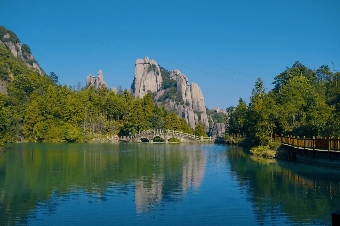 奇石,云海,山峦,海岛,在太姥山修身养性_九鲤湖_景点_游程
