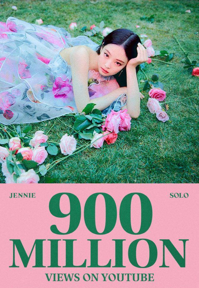 jennie和blackpink都在youtube上創下新紀錄_視頻_組合_團體