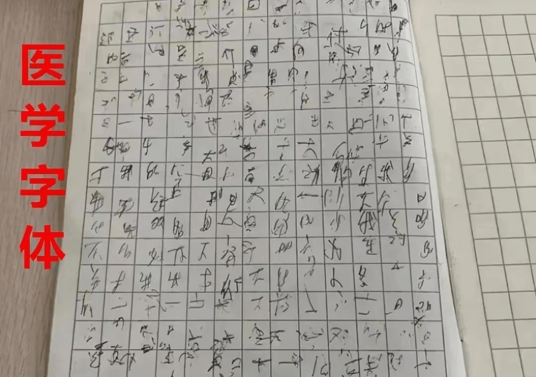 “赵今麦”字体已过时，“医生字体”被学生膜拜，蝌蚪文谁能懂啊(赵今麦的字)