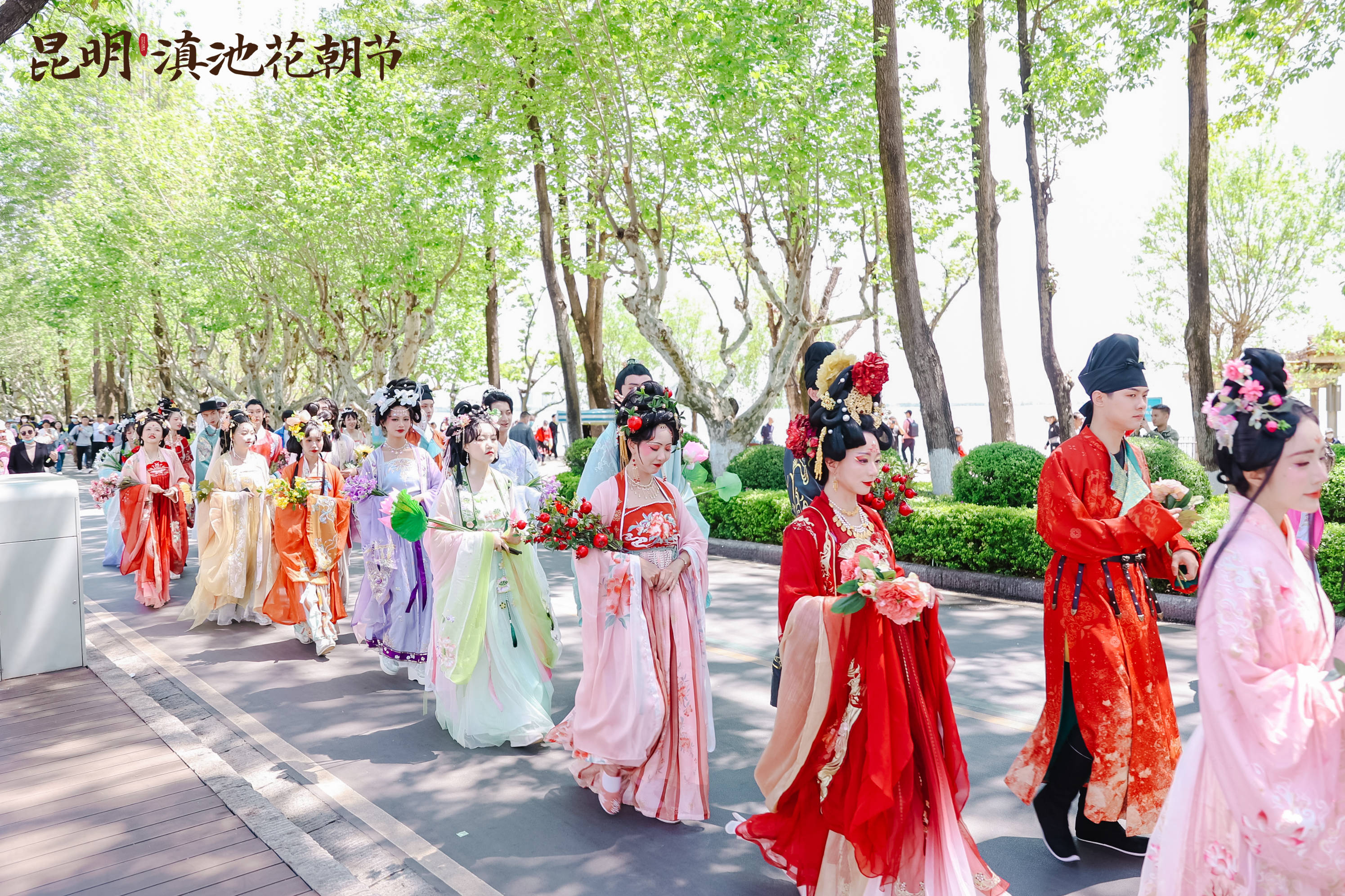 昆明·滇池花朝节盛大开幕 "滇池明珠·春满人间"品牌ip启航_海埂