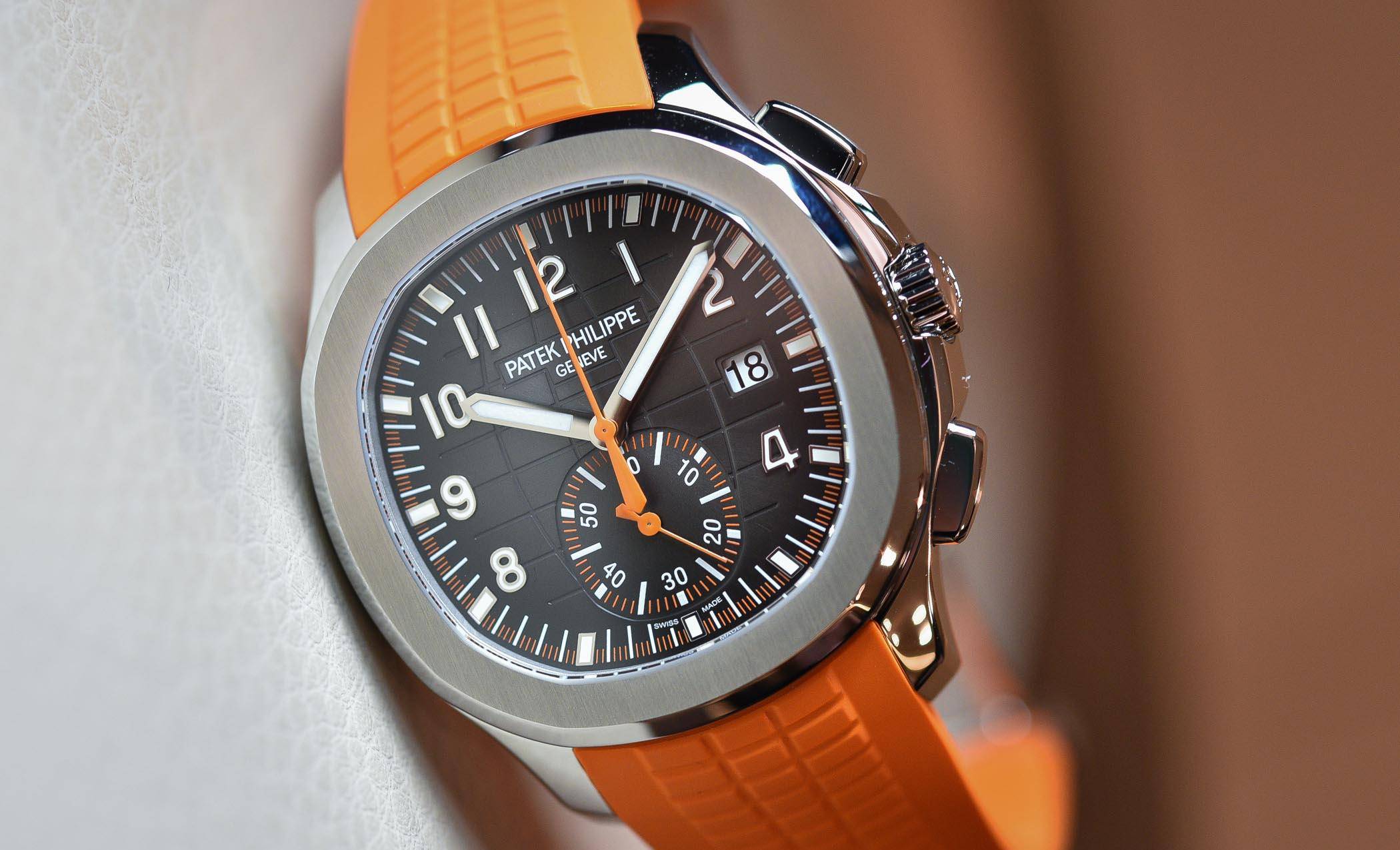 百达翡丽 aquanaut 计时码表 5968a_表盘_表带_运动