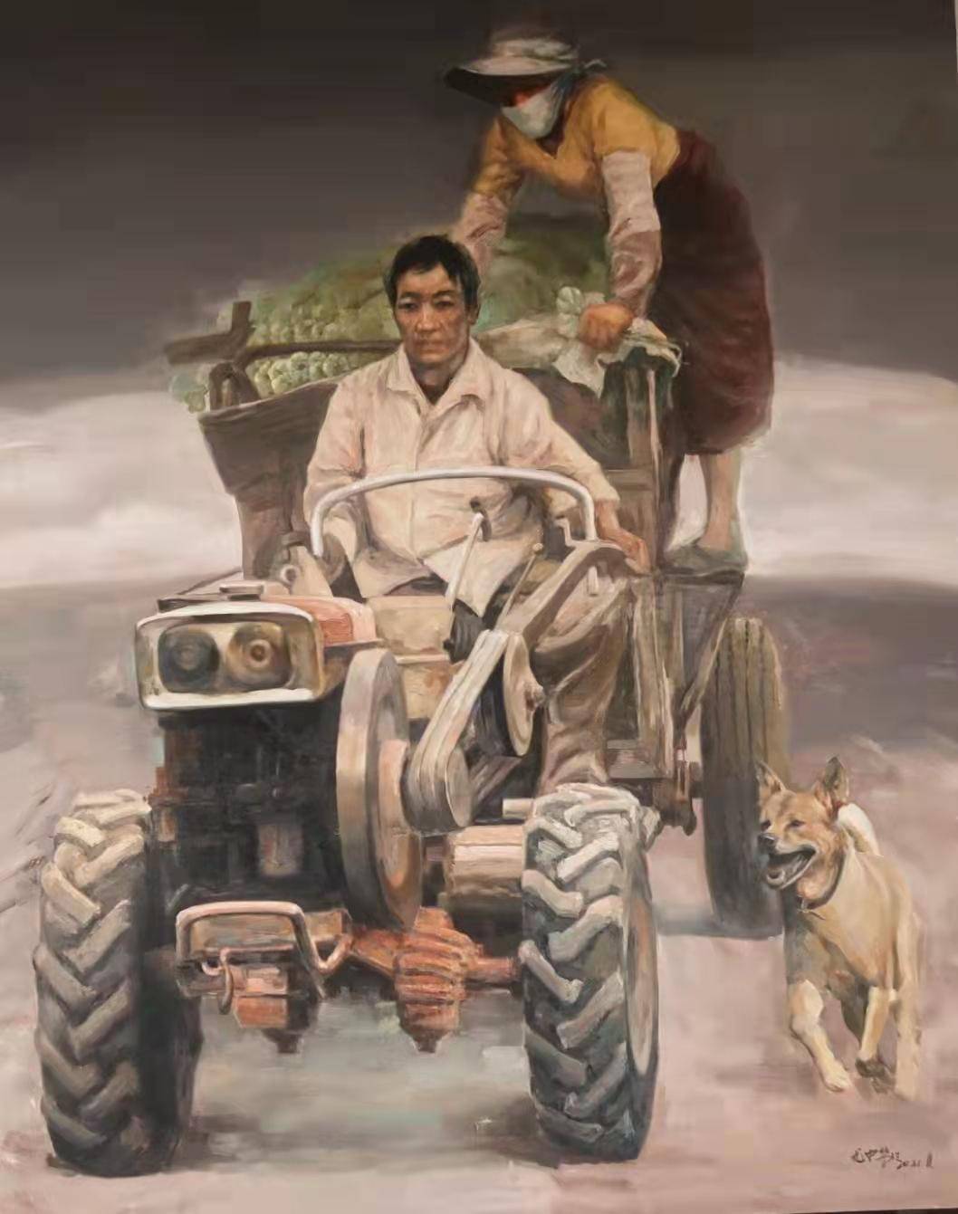 十年磨一剑——尤中华油画作品赏析_创作_历史_艺术