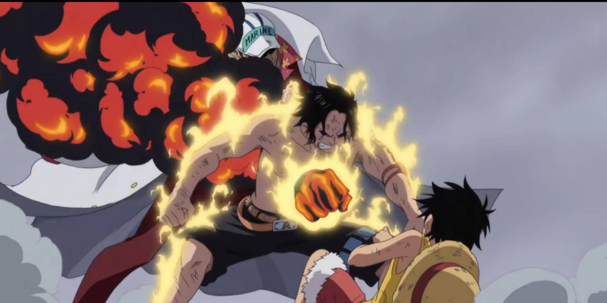 顶上战争中赤犬舍近求远先杀路飞,原来是因为这点原因_艾斯_海军_卡普