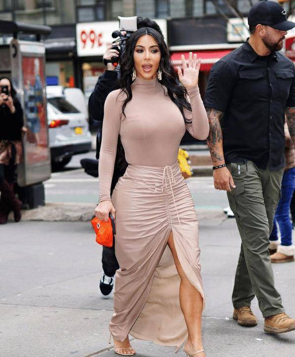 金·卡戴珊真敢穿!