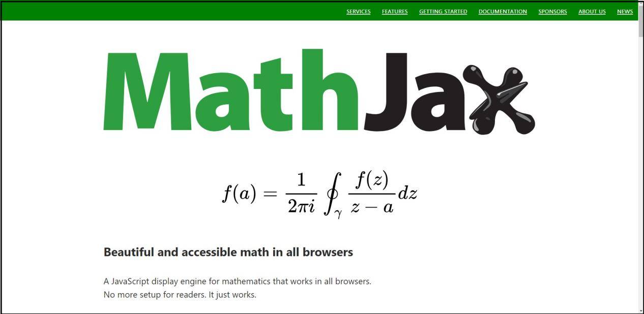 探索MathJax.js，如何优雅地在网页上呈现数学公式？