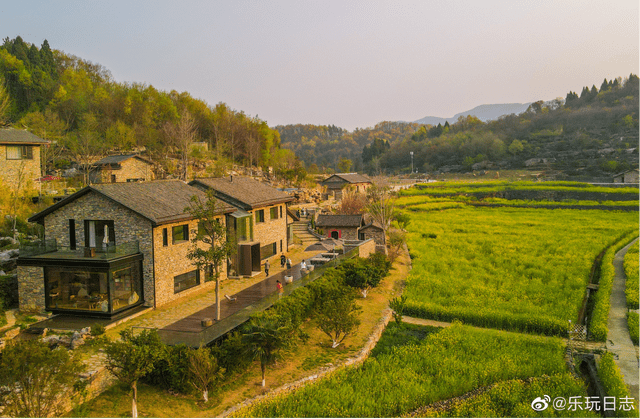 渡心·南岔湾石屋民宿丨在夷陵小村落里,感受岁月静好_自然_油菜花