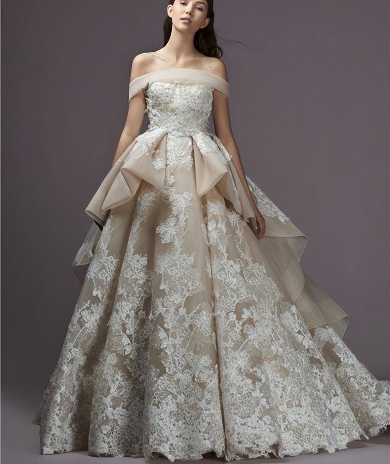 深圳婚纱|平胸新娘婚纱怎么选_黎贝拉_胸部_款式