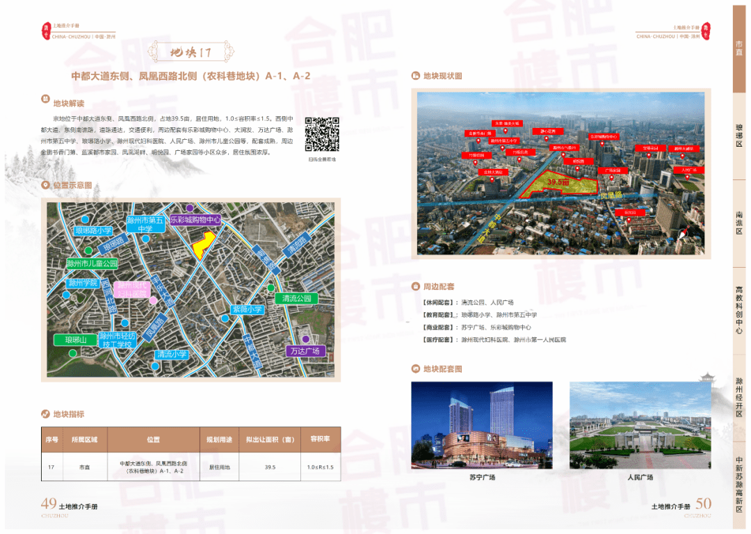 52宗超5000亩,30余家房企关注,滁州2023年供地计划出炉_发展_城市_建设