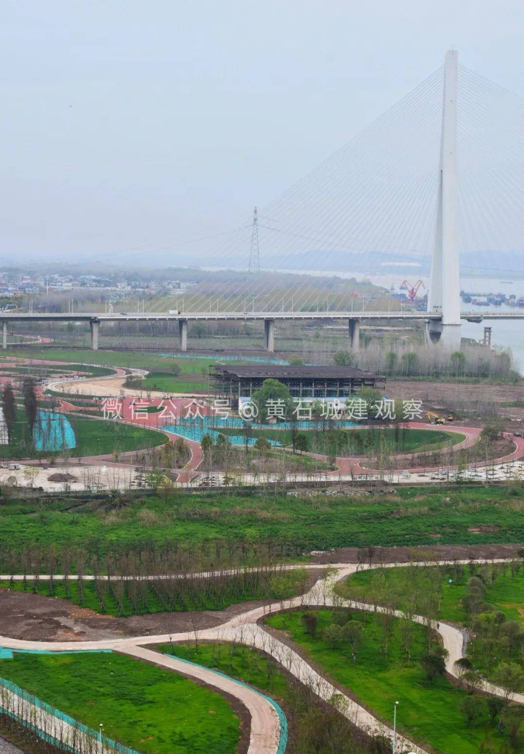 黄石这一江滩公园即将亮相 网红打卡新去处!