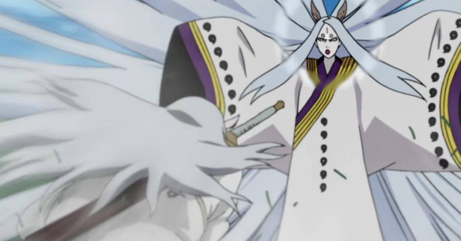 拥有者鸣人和佐助,按照普通的进程来说他两是不可能打败大筒木辉夜的