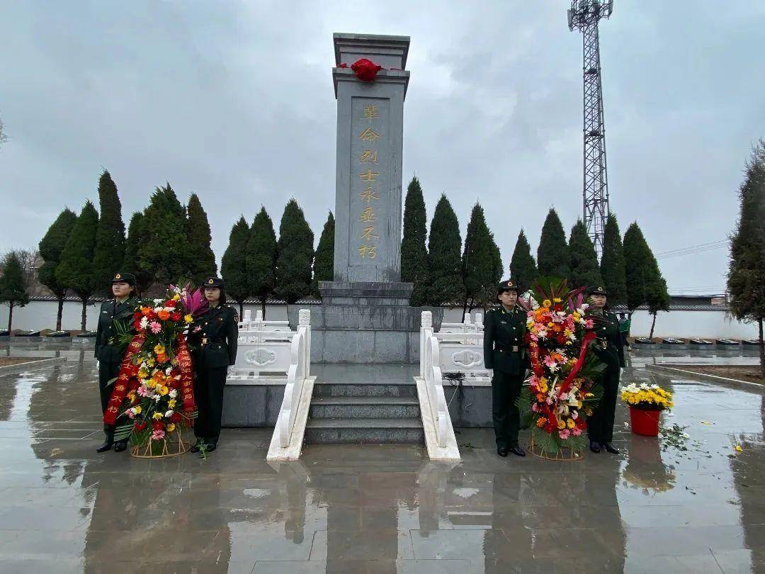 文水县举行马村烈士陵园修缮竣工暨纪念碑揭幕仪式