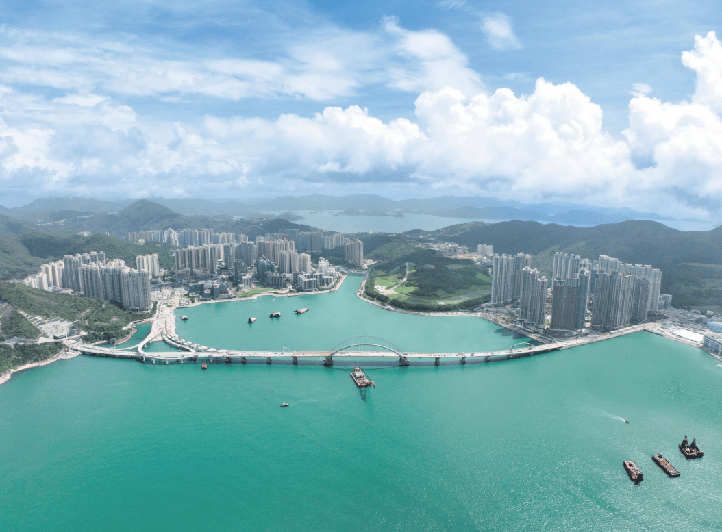 香港將軍澳–藍田隧道及跨灣連接路正式開通_項目_工程_海上