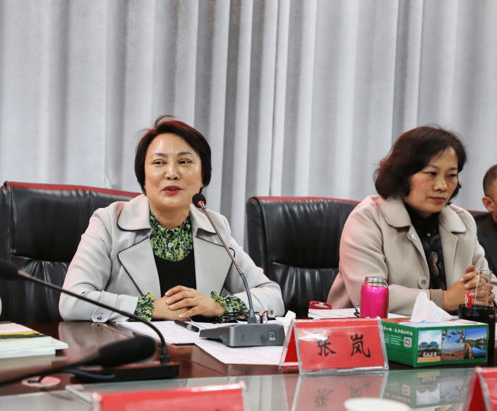 张岚对临沂大学文学院开展这次以"作家魏然森与他的故乡泉庄"为主题的