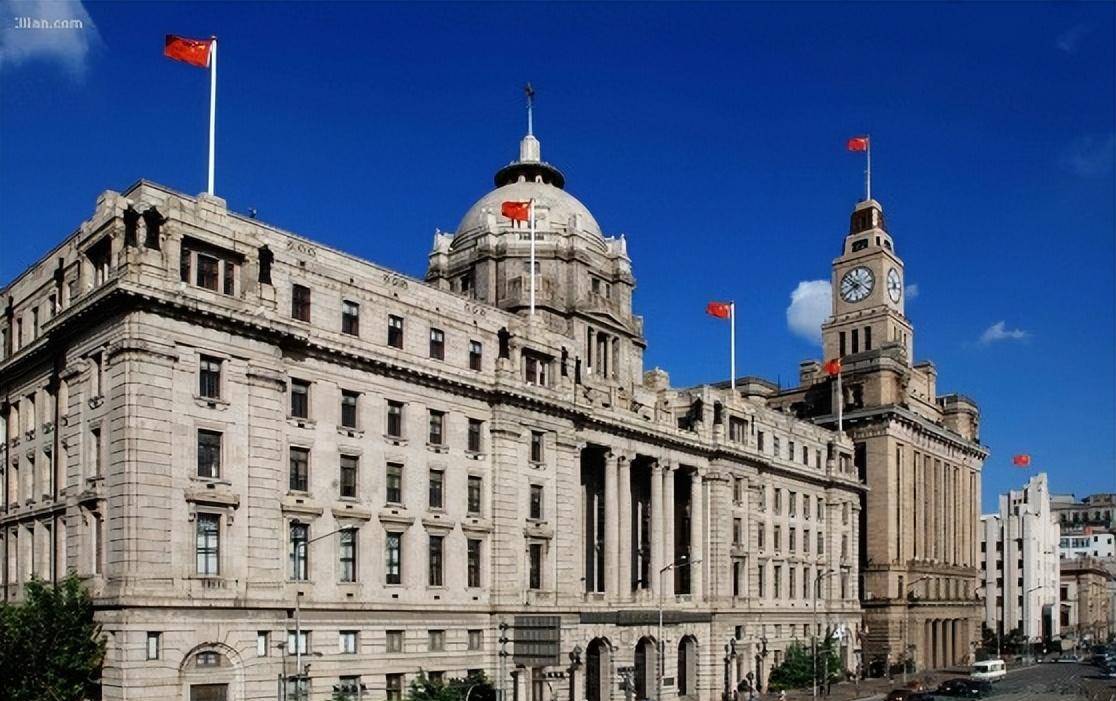 早期成套火花上的风景名胜(3)-上海1961年风景_外滩_建筑_大厦