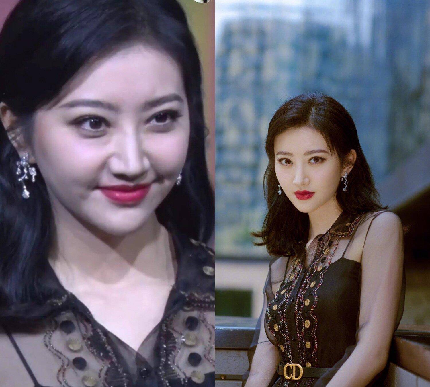 景甜被摸手后出席新活动,脸部又肿又僵胖太多?