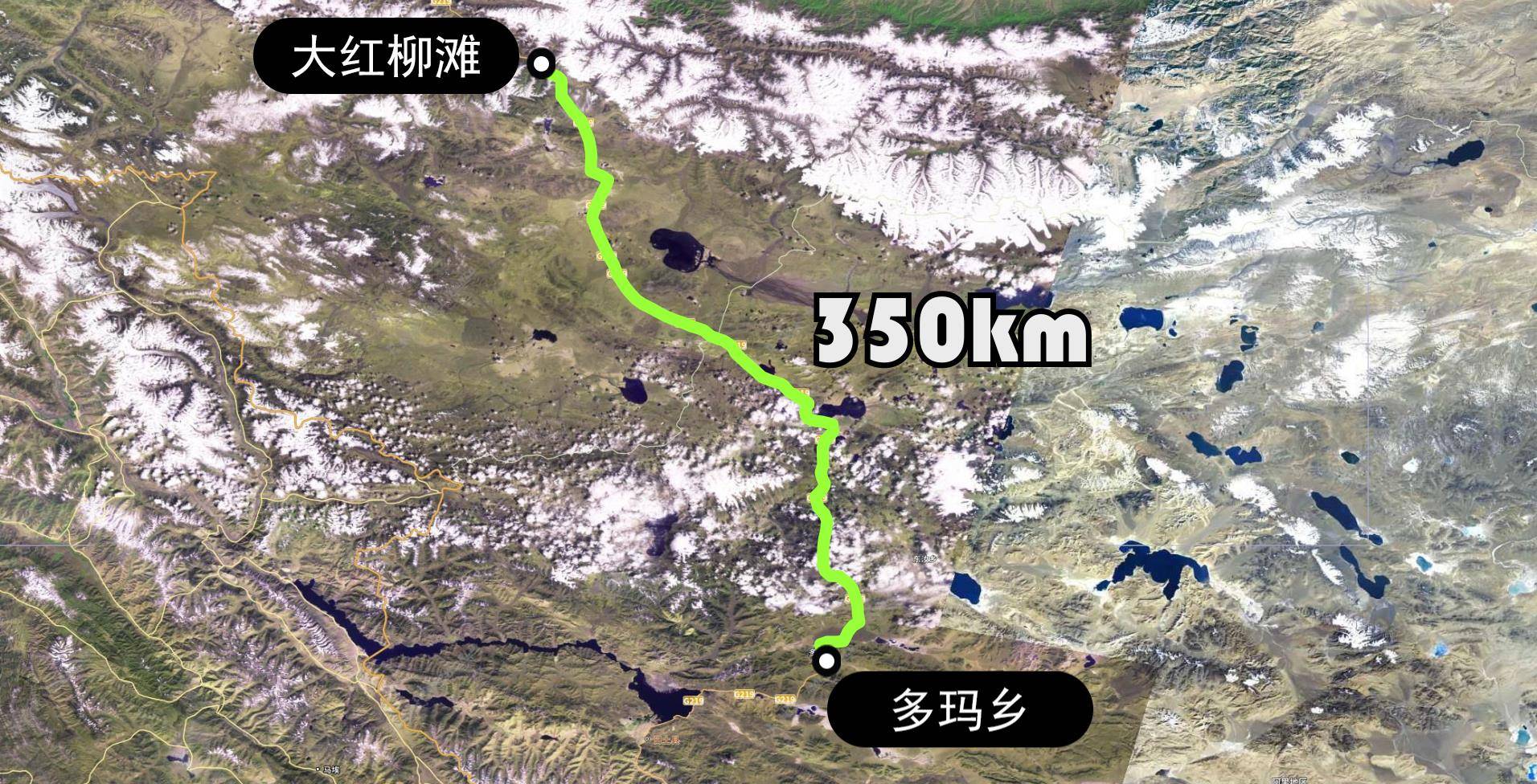 公路全线加92号汽油都没有问题,其中间隔最长的区间在219国道新藏线上