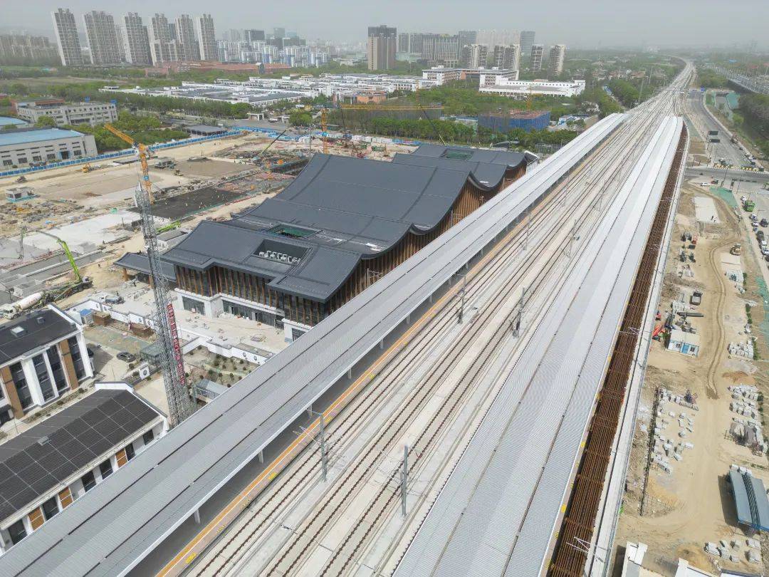 沪宁沿江高铁金坛站,武进站,"待验收"!_候车_站房_大厅