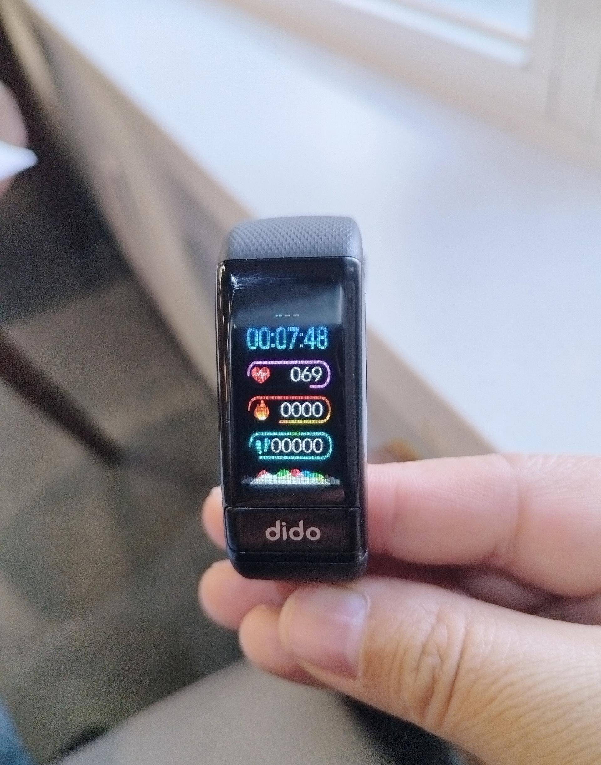 dido r40s智能手环使用测评_监测_血糖_睡眠