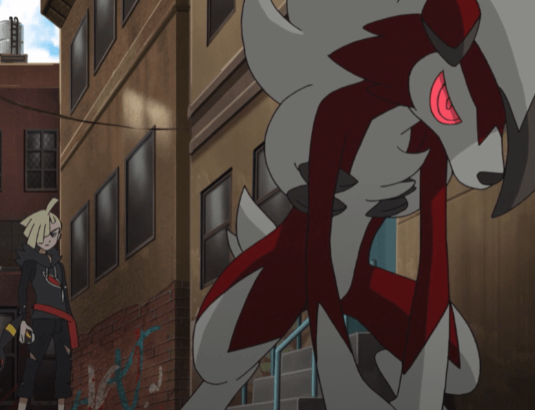 《宝可梦》小智的又一个劲敌格拉吉欧登场,使用黑夜鬃岩狼人!