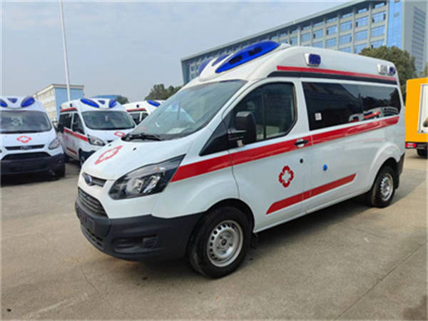 国六伤残运送车厂家 江铃特顺v348监护型救护车批发 特顺救护车图片