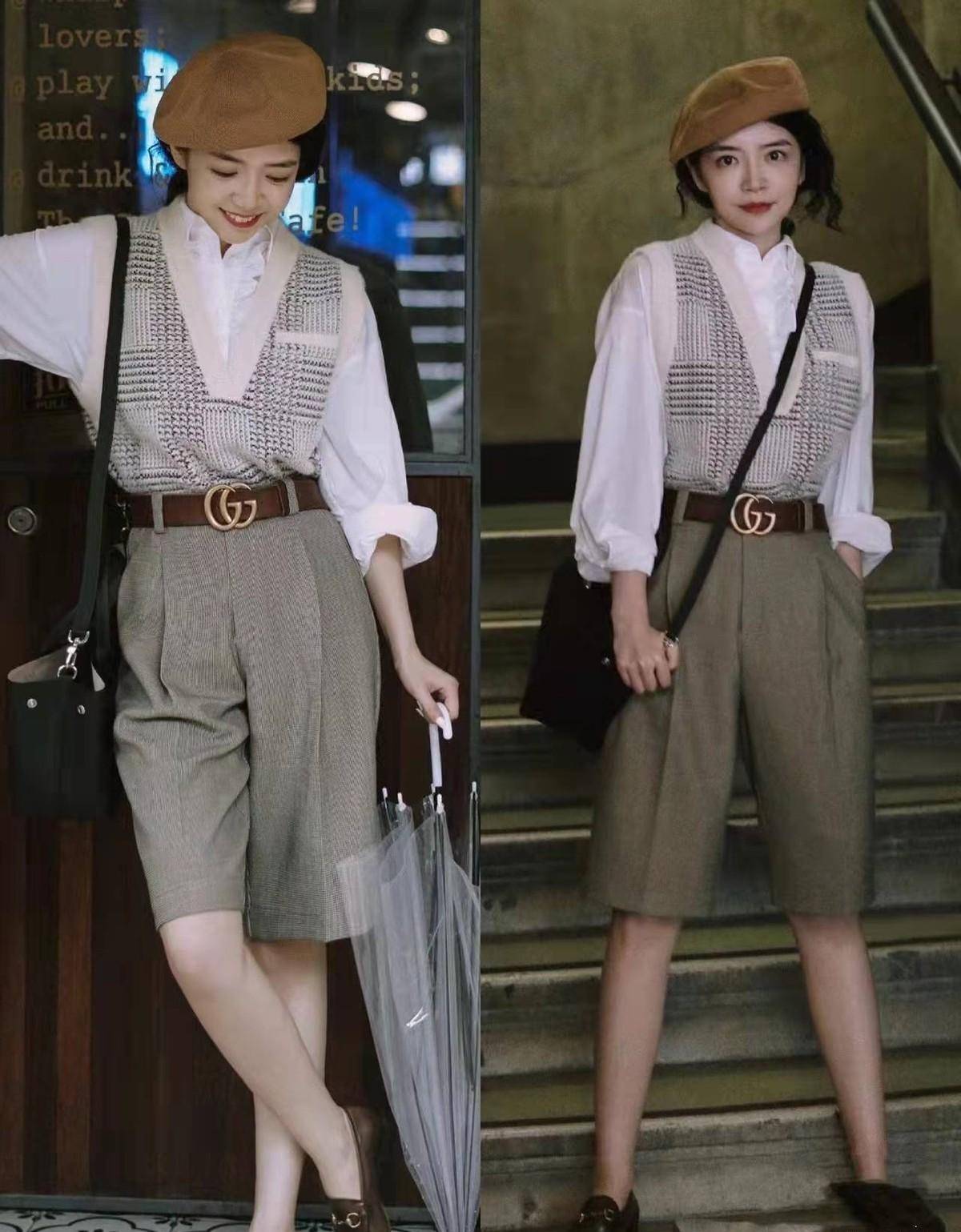 说到穿搭还是最佩服"三木",基础款穿出时髦范,高级又洋气