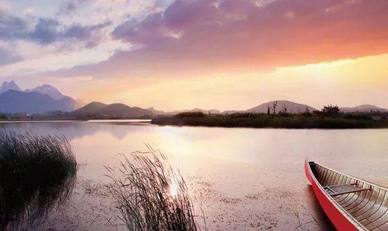 择居于此,沐浴着清晨里的第一缕阳光,在阳台眺望湖水波平如镜聆听鸟儿