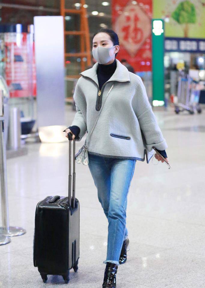 刘诗诗也有发福的时候?