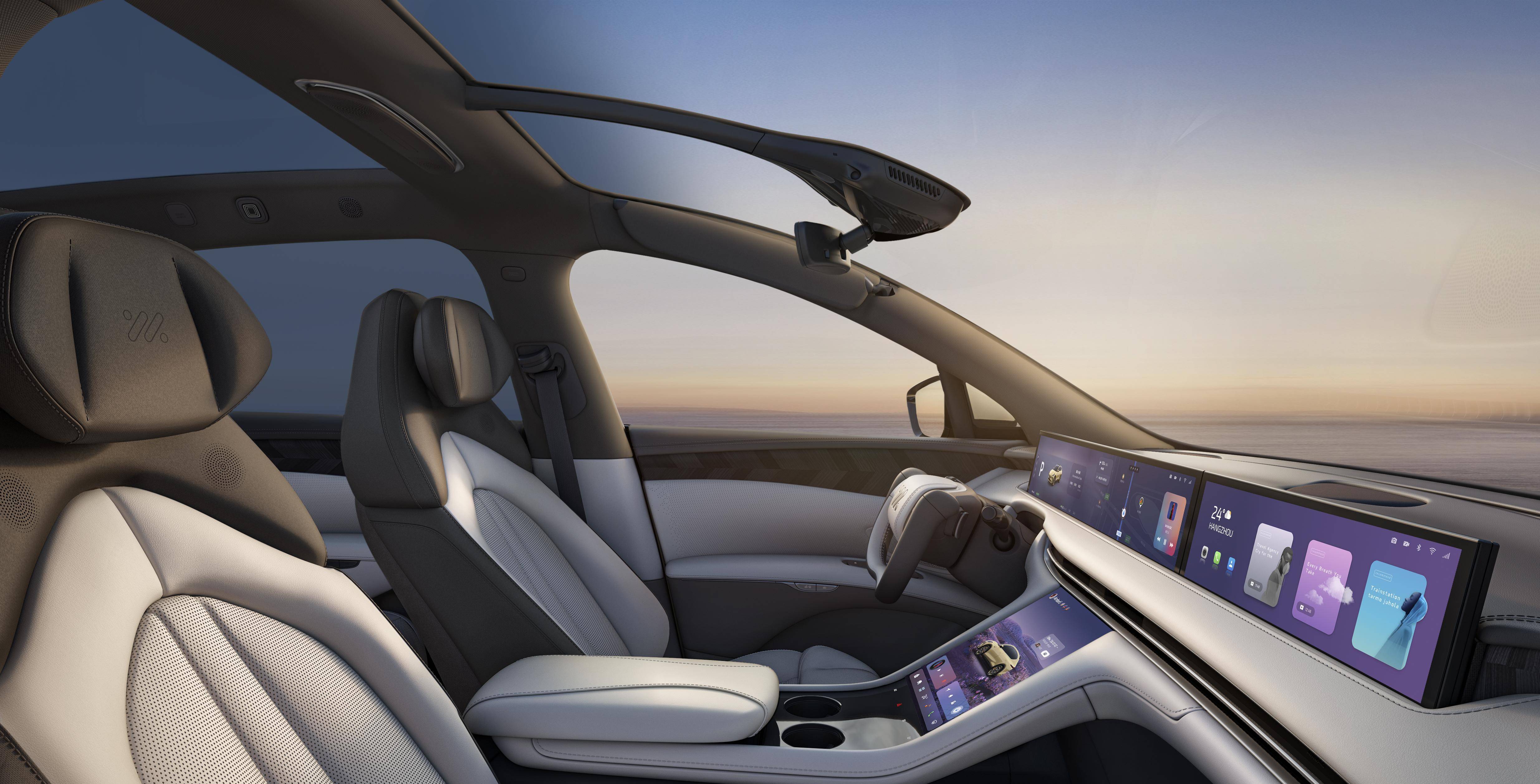 半幅方向盘 零重力座椅 智己ls7究竟值不值得买?