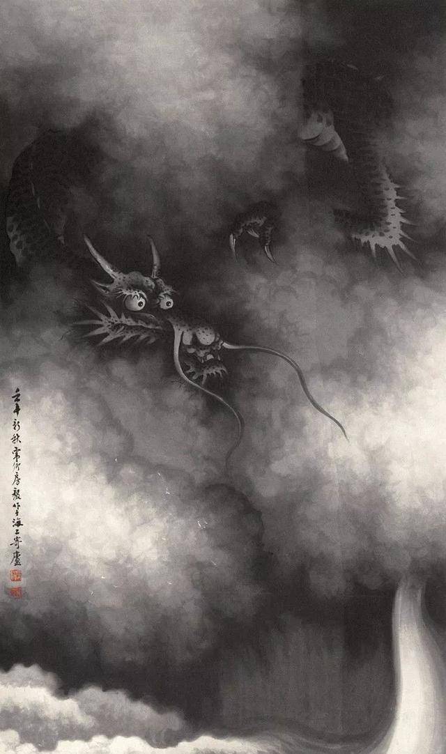 历代画龙名家排名_松所_陈容_龙图