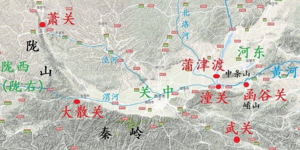 关中战略地位变迁史!_刘邦_诸侯_娄敬