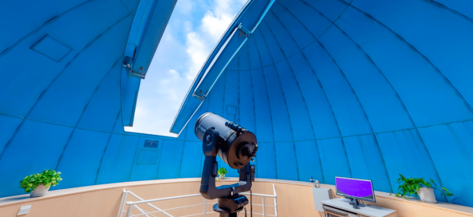 上海中芯学校天文台开放!