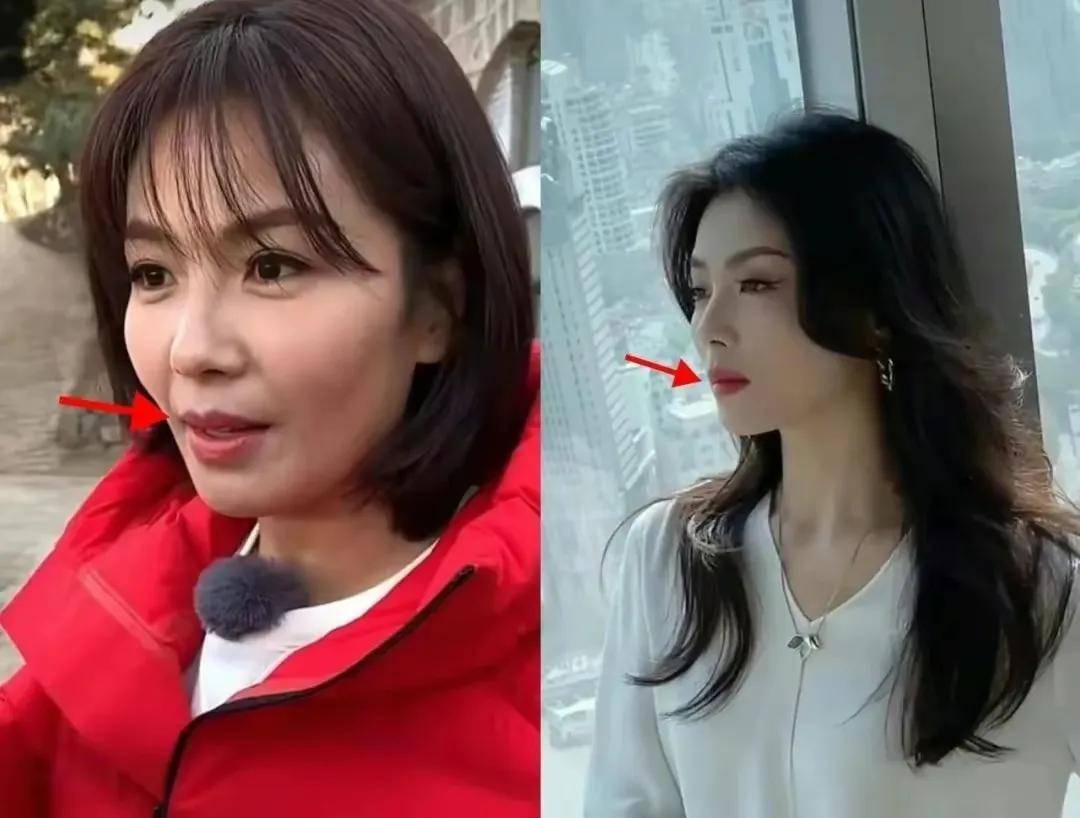 44岁的刘涛颜值回春,脸上满满的科技感!网红脸好尴尬哦!