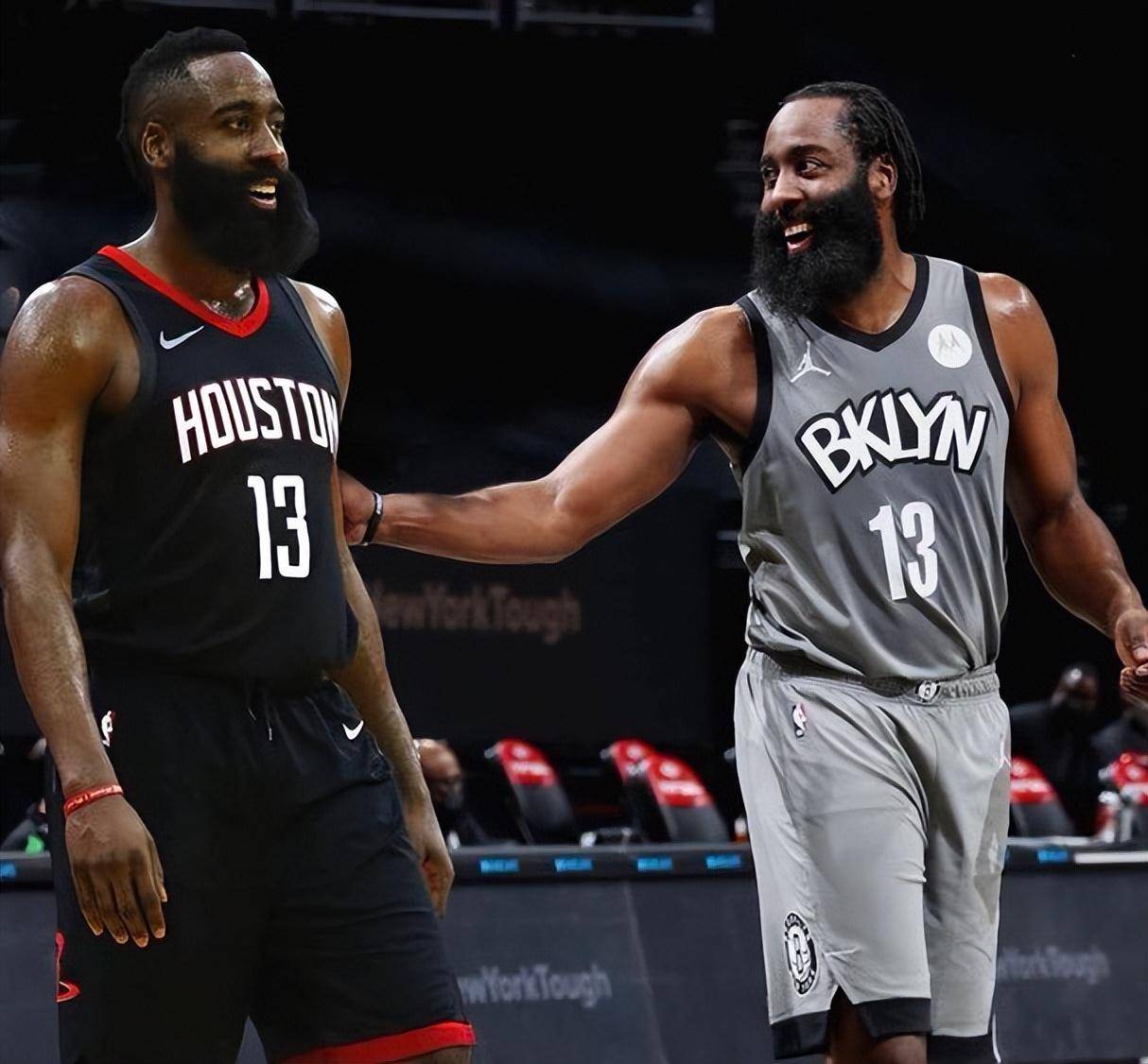 的续约合同,篮网无法满足阿伦的要求,于是把他放进了哈登的交易当中