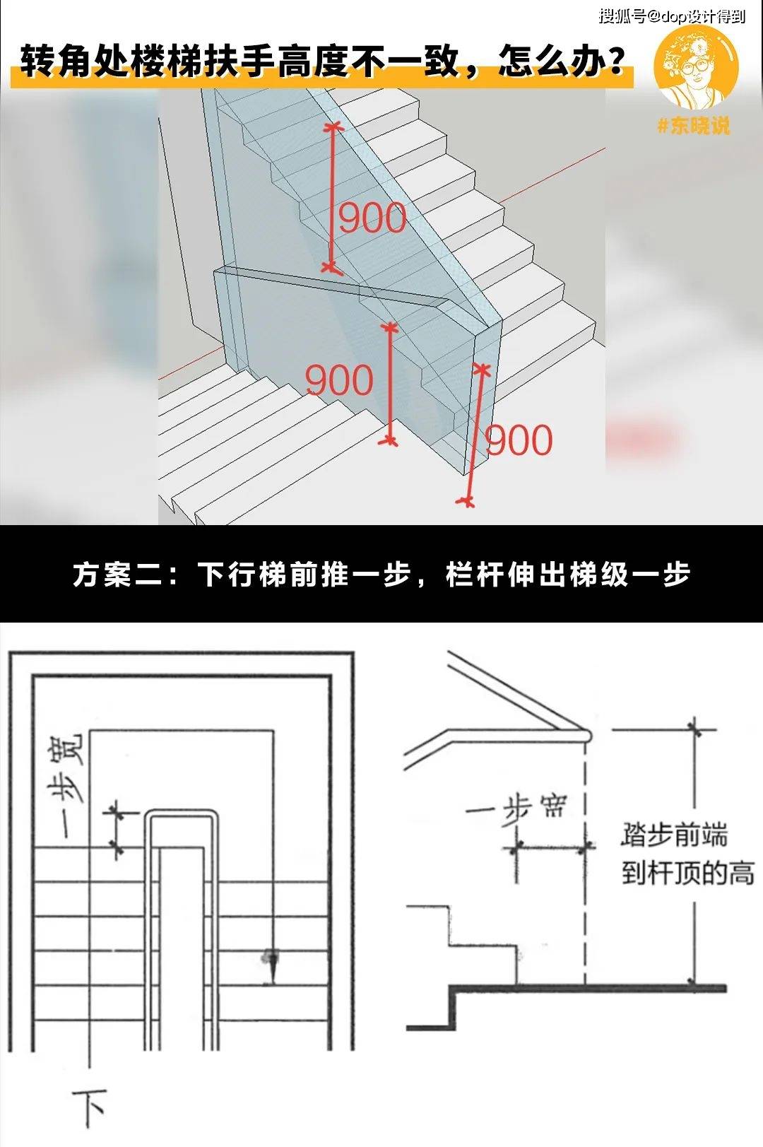 栏杆扶手转角处理图片