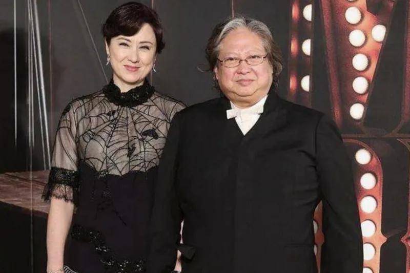 洪金宝现任妻子真是优雅,笑起来满脸褶,气质是不是依旧高贵?