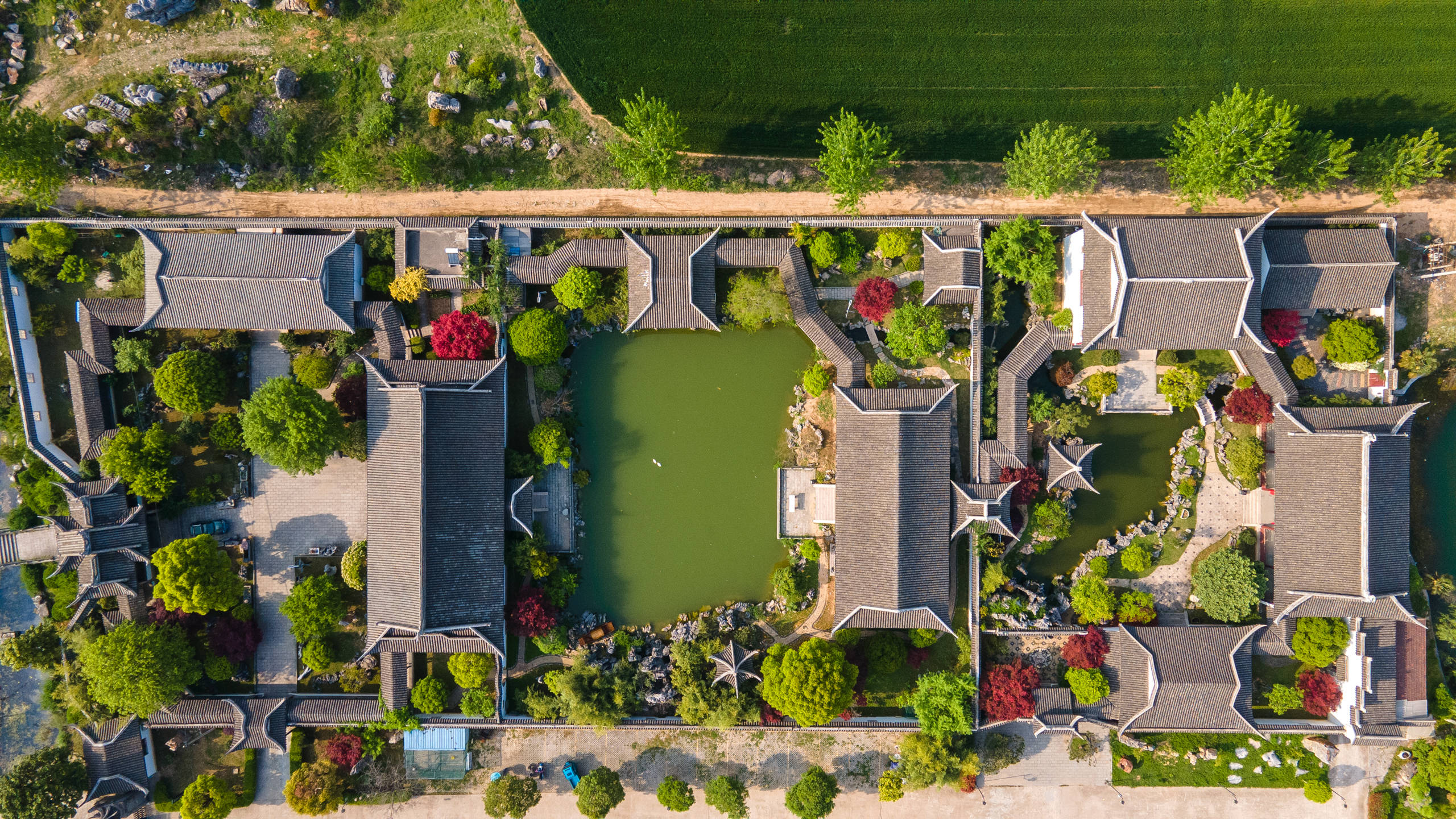 安徽灵璧县赏石必去的两个地方,其中一个有"皖北小江南"的美誉_天一