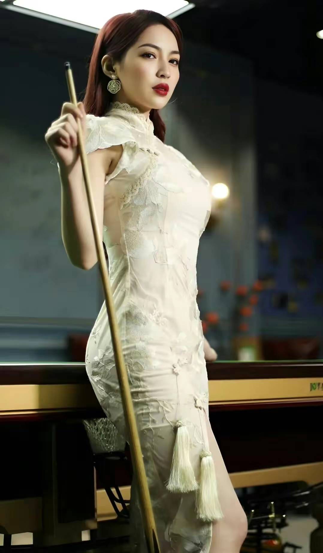 中国台球第一美女图片
