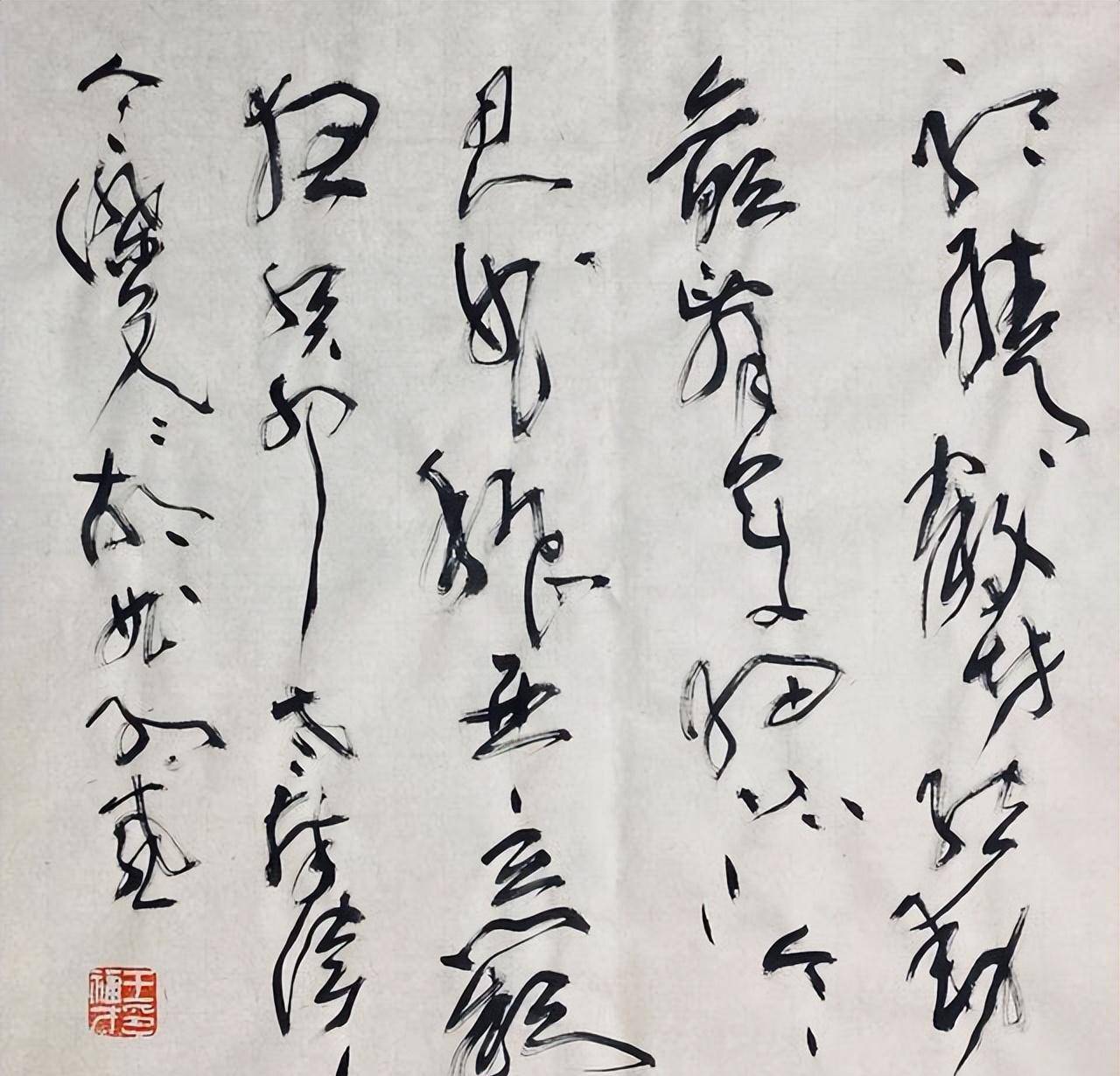 王福才草书,诗词《五绝·聆听张令杰教授二胡曲即兴》_嵇琴_中国_山东