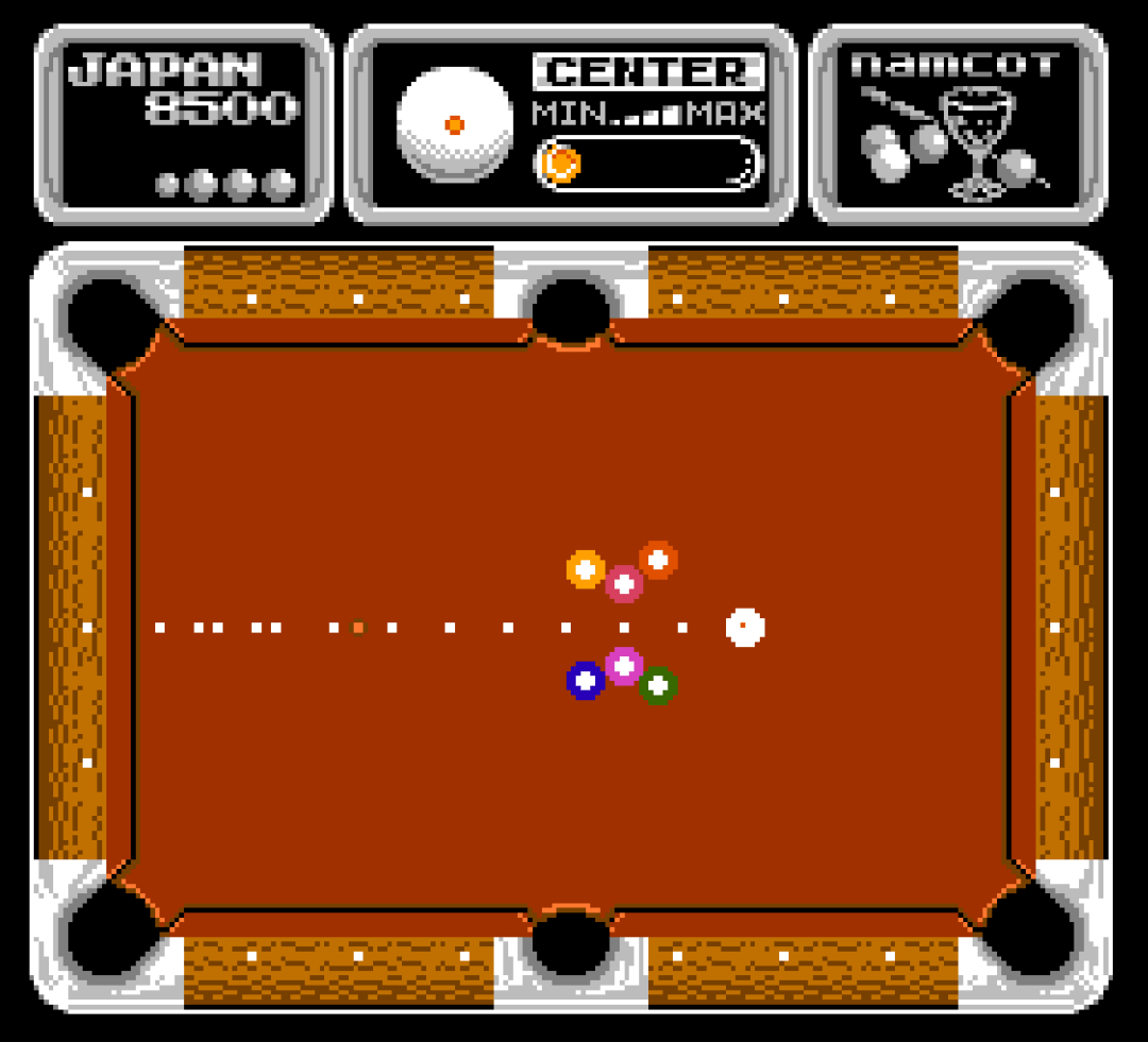 fc花式台球,擦边元素全和谐的硬核游戏,小时候你能一杆进洞吗?