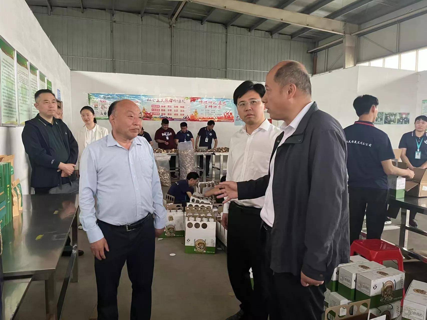 合肥市残联理事长张圣涛一行调研安徽天都公司扶残助残工作～～檀力