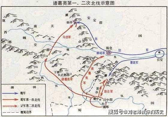 历史解密:姜维北伐真实情况是怎么样的_甘肃_公元_郭淮