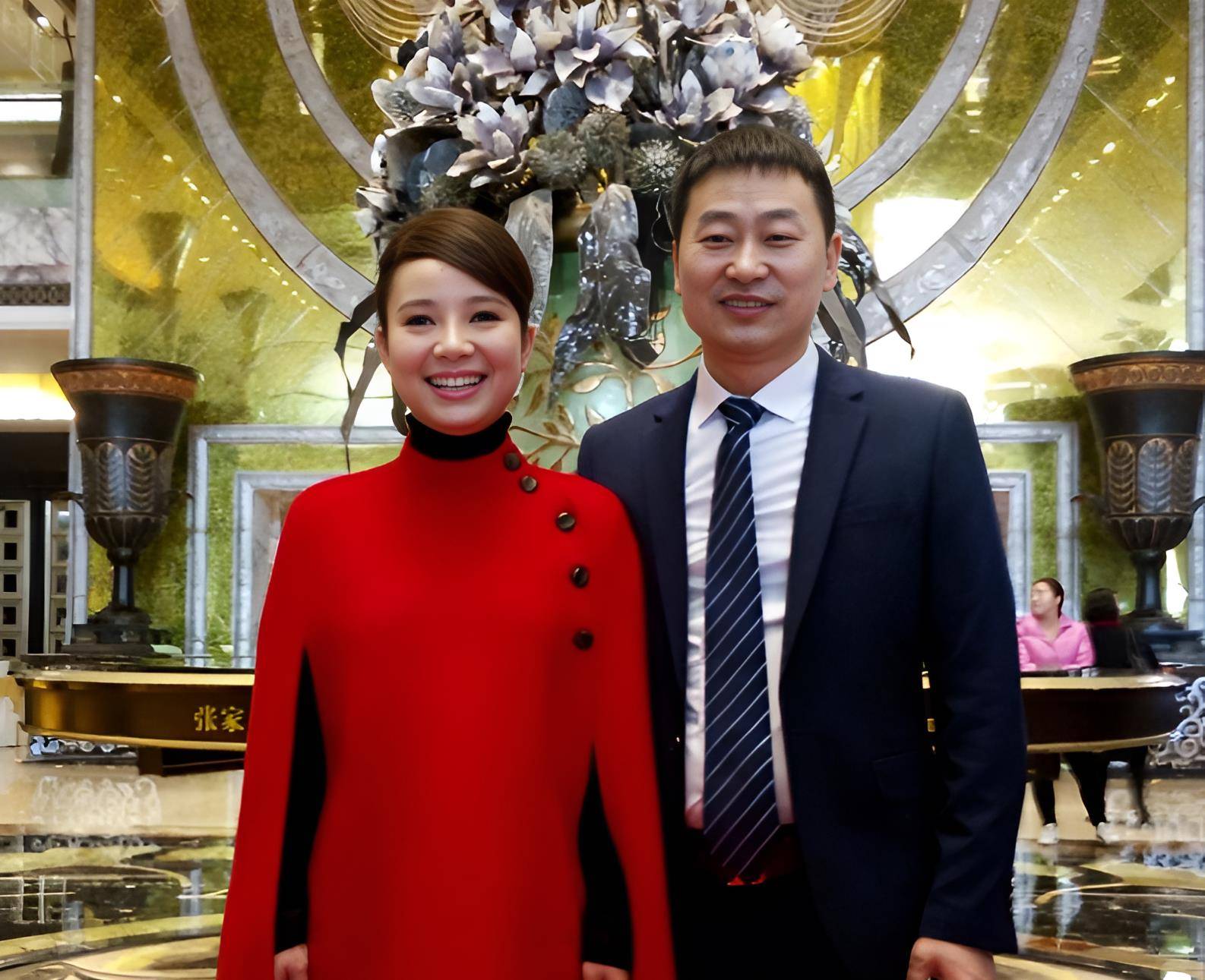 2017年,云飞和刘赛举办婚礼.