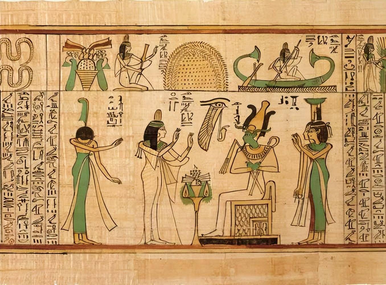 古埃及壁画解读图片