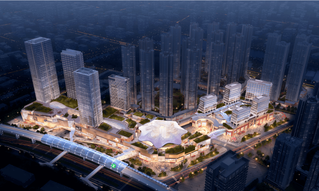 一个融合"壹方城 奥莱"的超级城市级购物中心逛街买菜