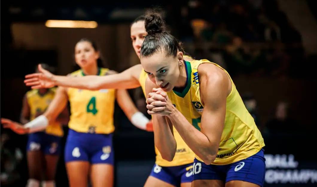 巴西女排公布2023世联赛14人大名单,加比和复出的塔伊萨未进大名单