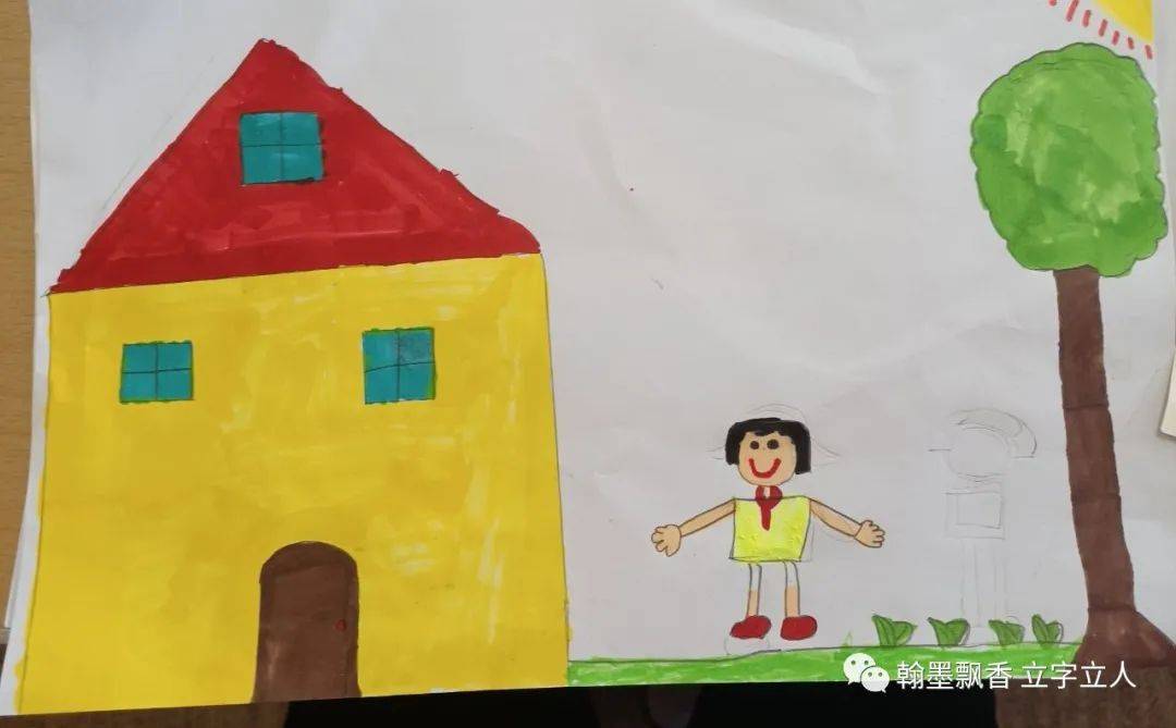 以画绘心 助力双减——双桥小学开展房树人心理绘画活动_作品_调节