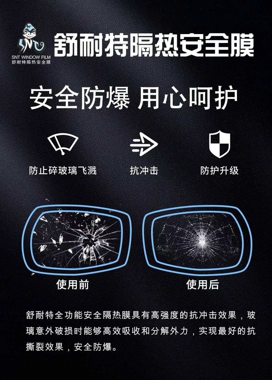 舒耐特隔热安全膜-安全防爆 用心呵护_搜狐汽车_搜狐网