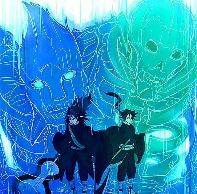 须佐能乎,鼬开启完全体,富岳显真正实力_宇智波佐助_宇智波鼬_万花筒