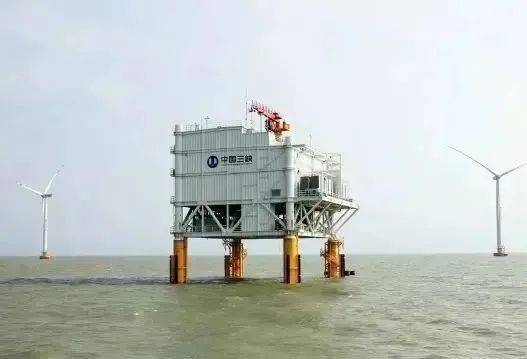 这座海上升压站完成吊装_设计_slim-so_勘测